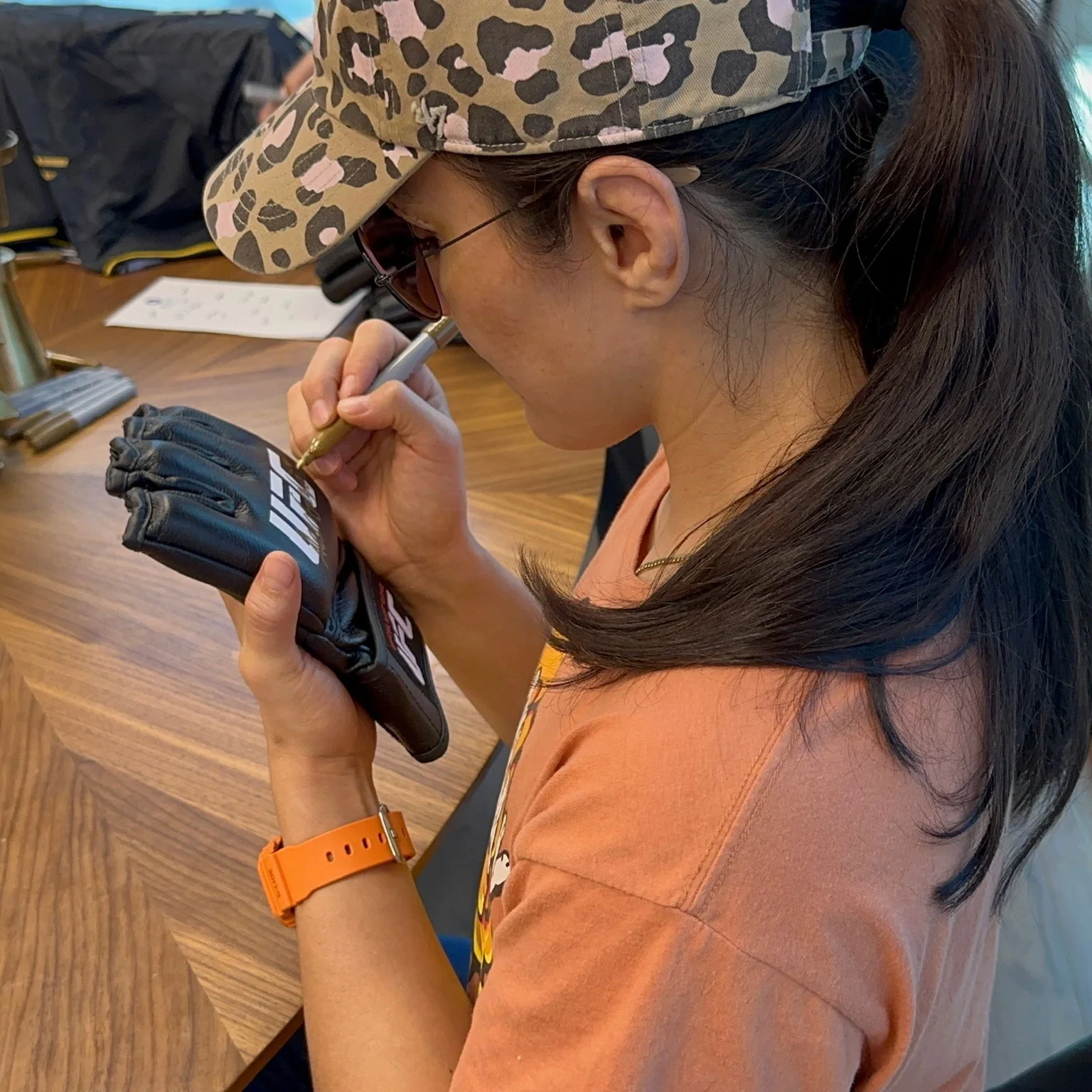 Alex Grasso Signed Official UFC Gloves - Image 3