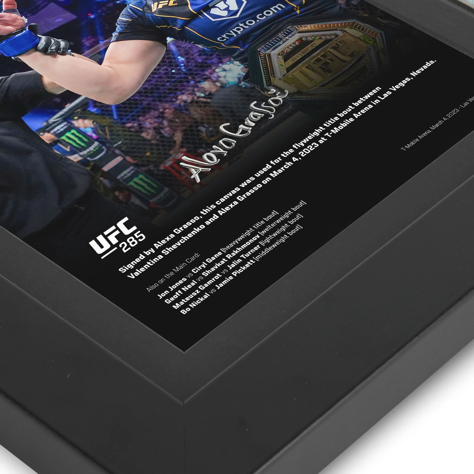 Alexa Grasso Signed Canvas & Photo UFC 285: Jones vs Gane - Image 4