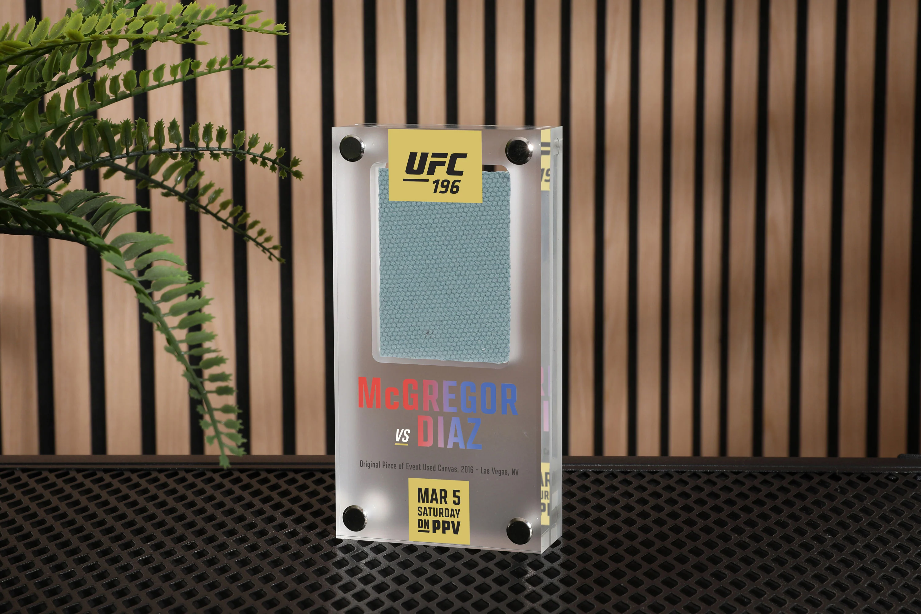 UFC 196: McGregor vs Diaz Canvas in Acrylic - Image 4