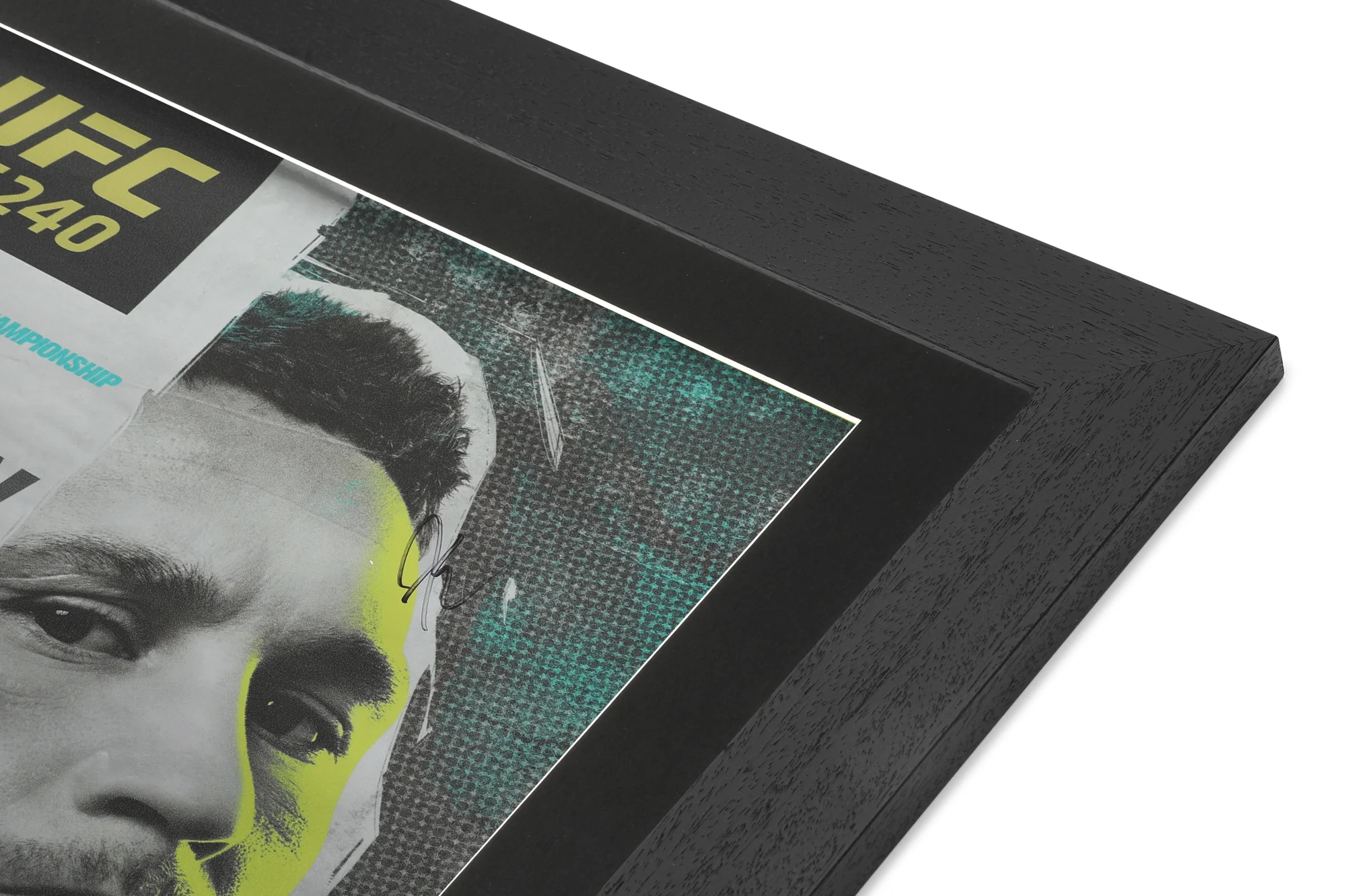 UFC 240: Holloway vs Edgar Autographed Event Poster - Image 4