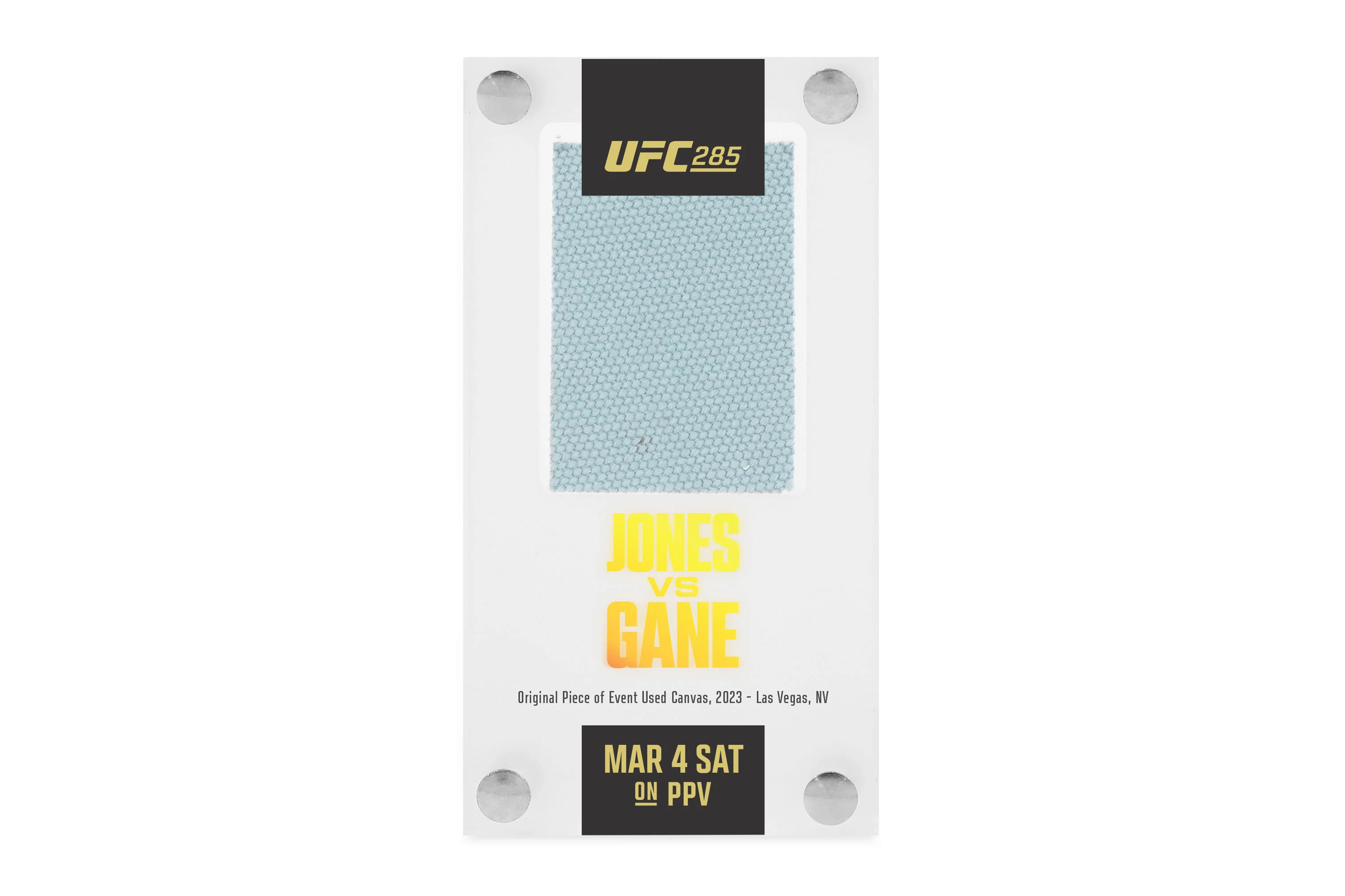 UFC 285: Jones vs Gane Canvas in Acrylic - Image 3