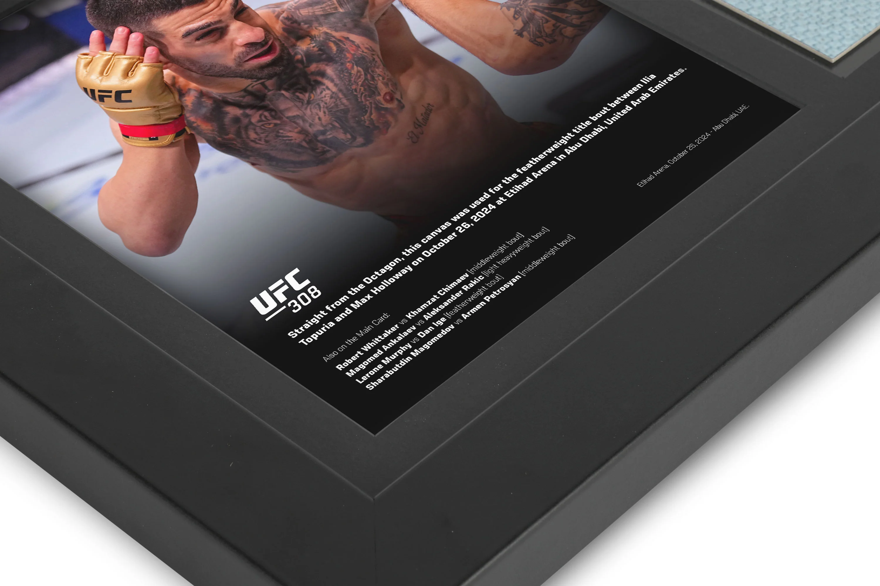 UFC 308: Topuria vs Holloway Canvas & Photo - Image 4