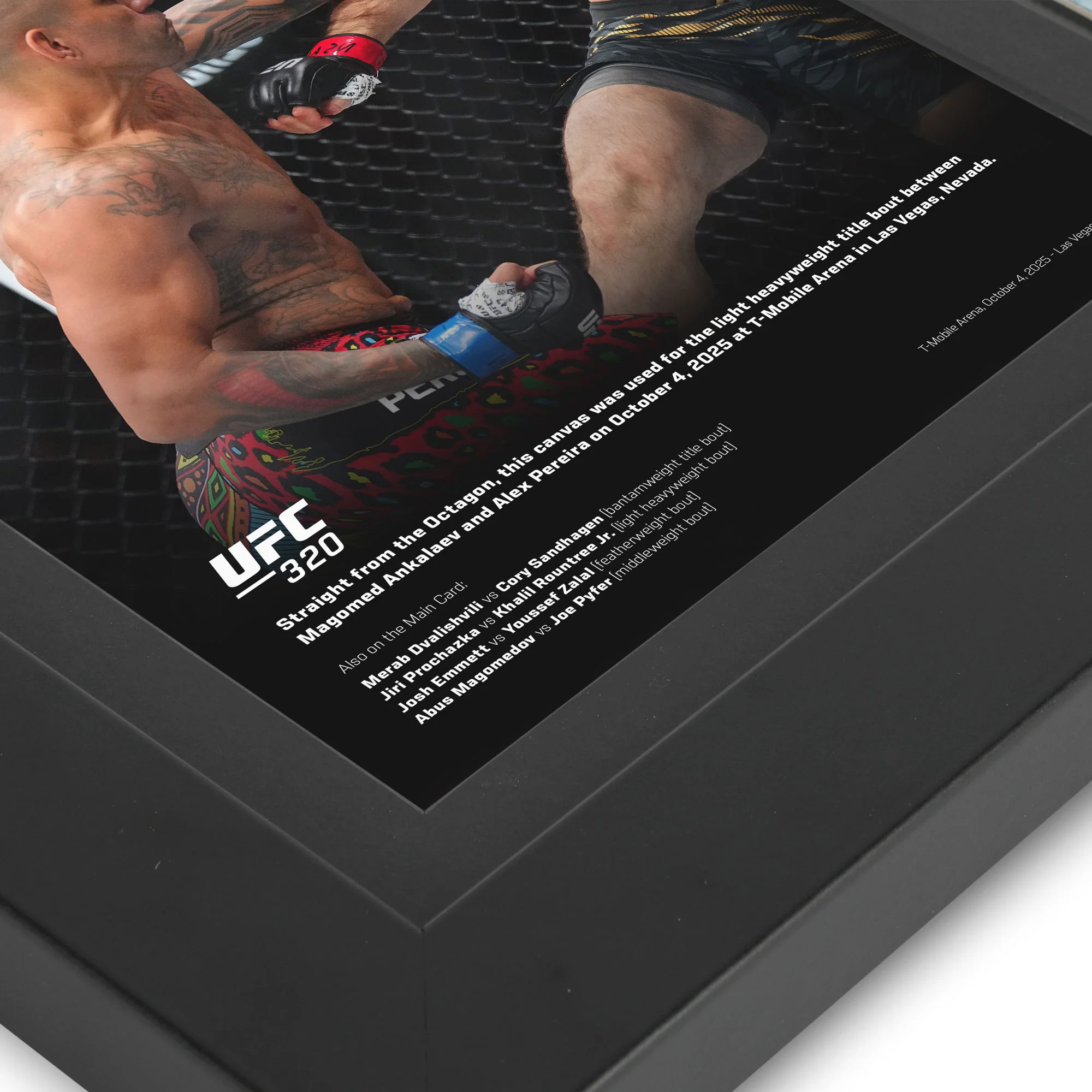 UFC 320: Ankalaev vs Pereira 2 Canvas & Photo - Image 3