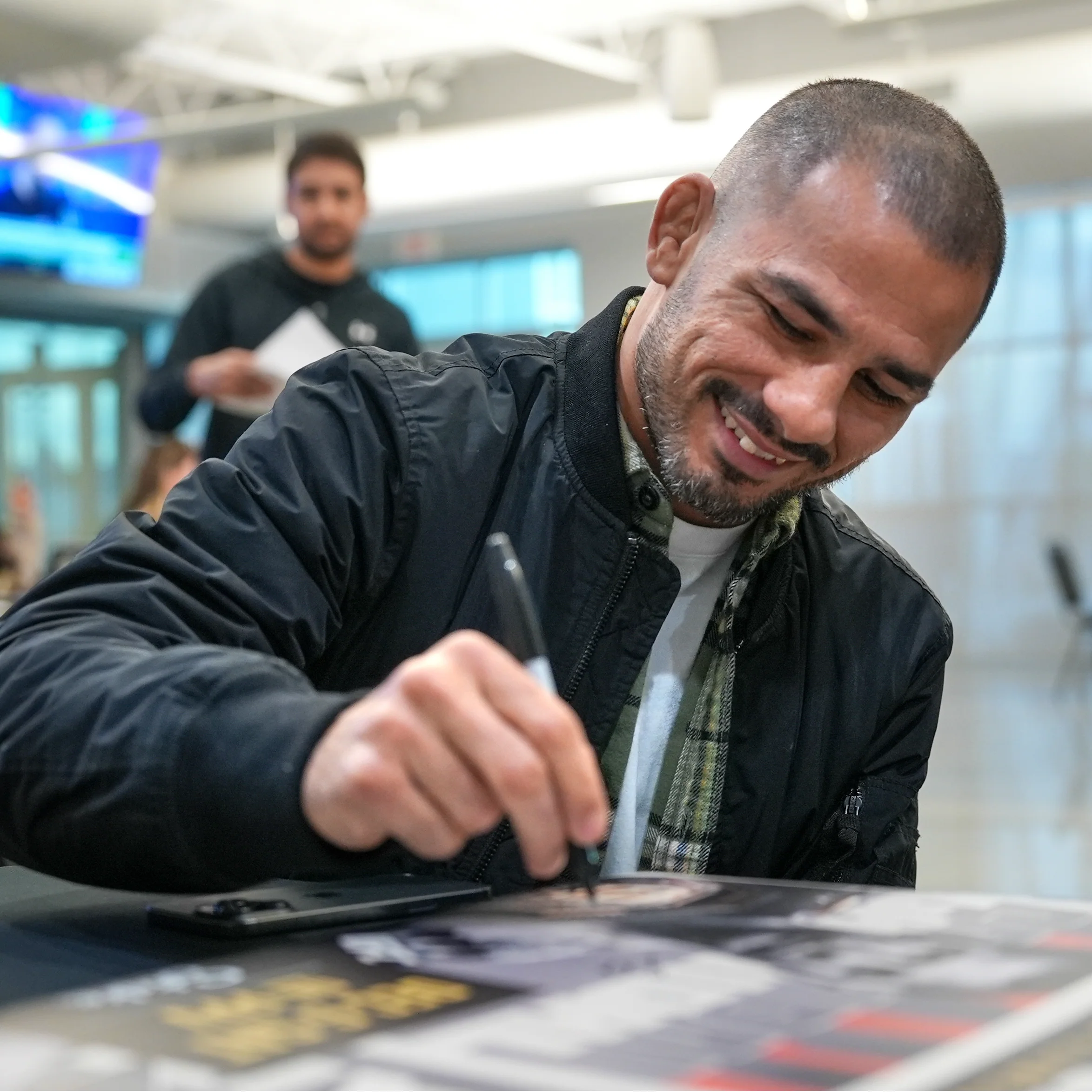 UFC 323: Dvalishvili vs Yan 2 Autographed Event Poster - Image 9