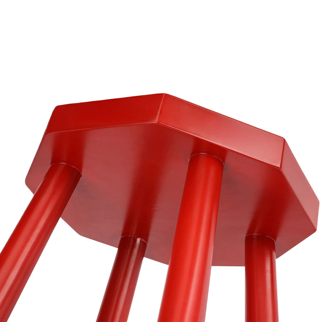 UFC 327: Procházka vs Ulberg Event Used Red Corner Stool - Image 5