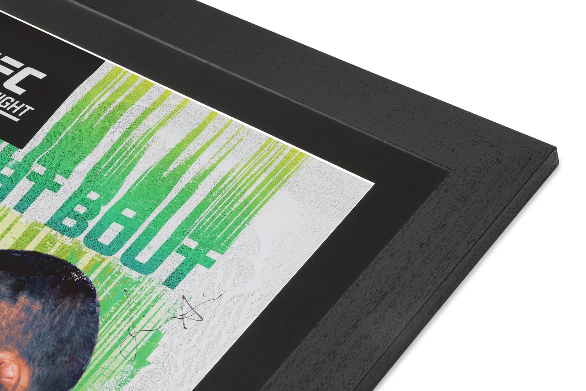 UFC Fight Night: Luque vs Dos Anjos Autographed Event Poster - Image 6