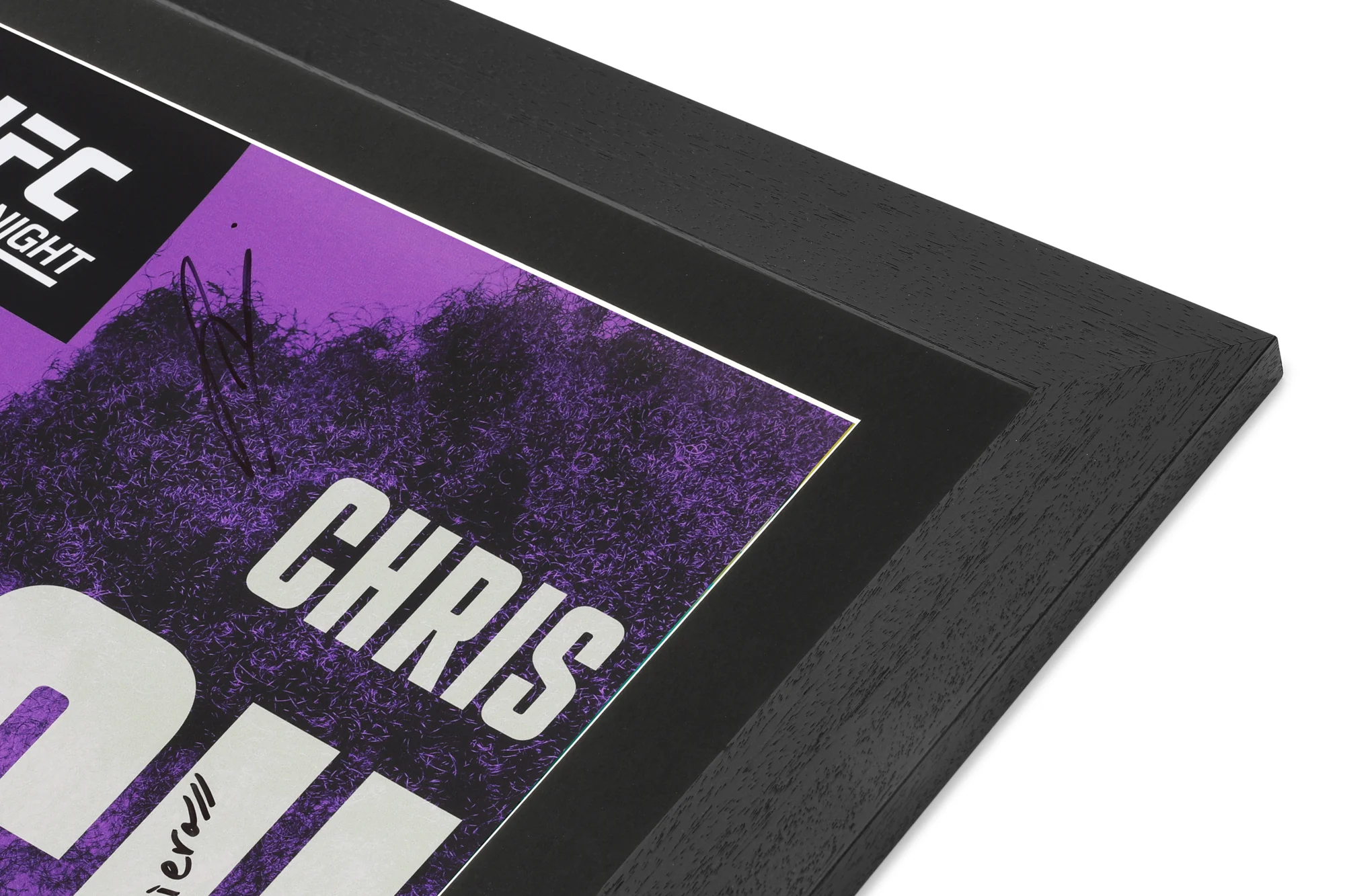 UFC Fight Night: Allen vs Curtis 2 Autographed Event Poster - Image 6